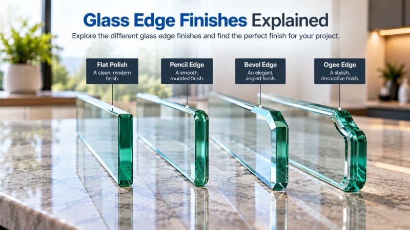 Glass Edge Finishes Explained for Homeowners: A Guide by Made to Measure Glass