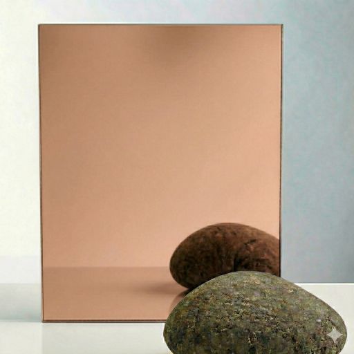 Rose Gold Tinted Mirror